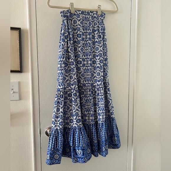 Cara Cara Blue & White “Chase” Skirt XS - Picture 3 of 10